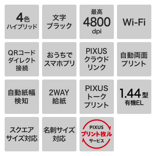 Canon PIXUS TS5430 WH ホワイト インクジェットプリンター 送料無料(沖縄県・離島除く)