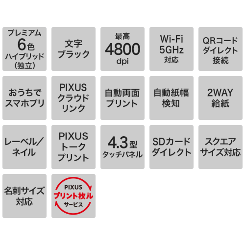 CANON PIXUS XK500 インクジェットプリンター 送料無料(沖縄県・離島除く)	