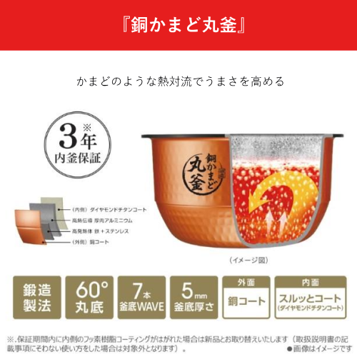 東芝 RC-10PGA(W) 真空圧力IH炊飯ジャー 炎匠炊き 5.5合 グランホワイト 炊飯器 送料無料(沖縄県・離島除く)