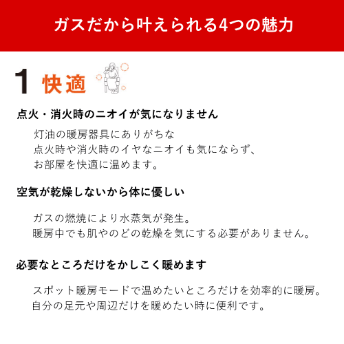 Rinnai リンナイ RC-A4401NP-MW 12A13A ガスファンヒーター 都市ガス用 プラズマクラスター搭載 A-style マットホワイト 送料無料(沖縄県・離島除く)