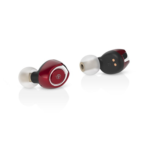 M-SOUNDS MS-TW11RD 両耳カナル型Bluetoothイヤホン 完全ワイヤレス クリスタルレッド 送料無料(沖縄県・離島を除く)