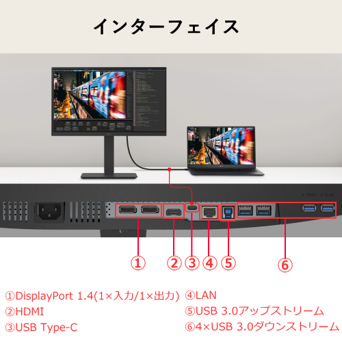 LG 24BA850-B 23.8型 USB-C ピボット 液晶ディスプレイ カメラ 多機能 ノングレア ブラック 送料無料(沖縄県・離島除く)