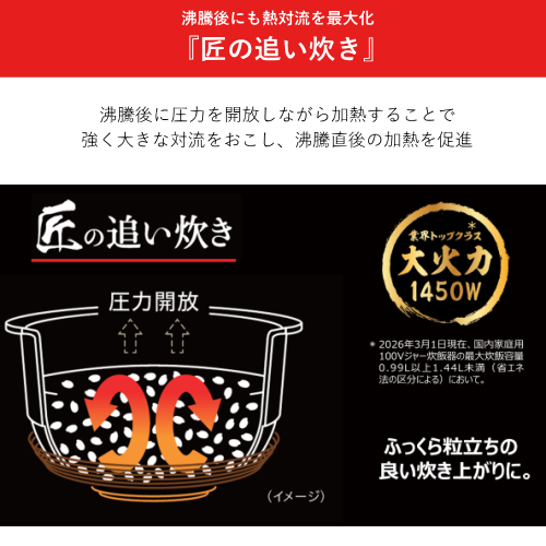 東芝 RC-10ZWA(K) 真空圧力IH炊飯ジャー 炎匠炊き 5.5合 グランブラック 炊飯器 送料無料(沖縄県・離島除く)