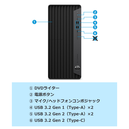 サーバー HP EliteDesk 800 G6 TWR HP EliteDesk 800 G6 TWR | 日本HP