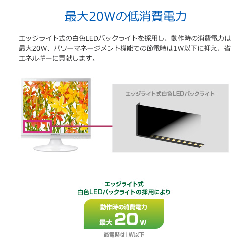 GREEN HOUSE GH-LCS17C-BK 17型 TNパネル 液晶ディスプレイ スクエア SXGA ノングレア ブラック 送料無料(沖縄県・離島除く)