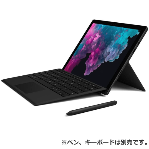 Microsoft LQJ-00025 Surface Pro 6 ブラック 12.3インチ 送料無料(沖縄県・離島除く)