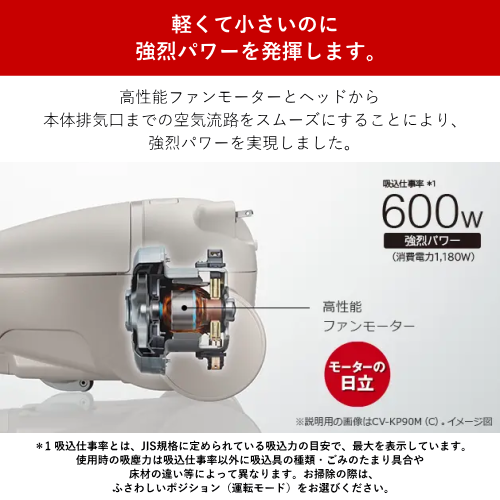 HITACHI 日立 CV-KV70M(W) かるパック 紙パック式クリーナー ホワイト 送料無料(沖縄県・離島除く)