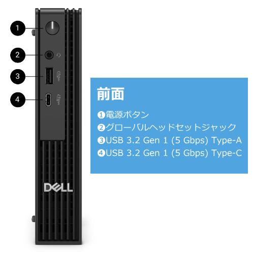 DELL DTOP117-001N1 Dell Pro Essential Micro デスクトップPC 送料無料【法人限定(個人購入不可)】