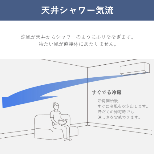 Panasonic CS-225DFL-W エオリア Fシリーズ (おもに6畳用) 25年モデル ルームエアコン(室内機/室外機セット) 送料無料 (沖縄県・離島は配送不可)