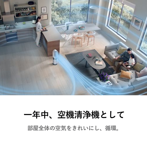 Dyson ダイソン HP10 WW Purifier Hot+Cool Gen1 ホット+クール ヒーター 扇風機 ホワイト 空気清浄機 送料無料(沖縄・離島を除く)