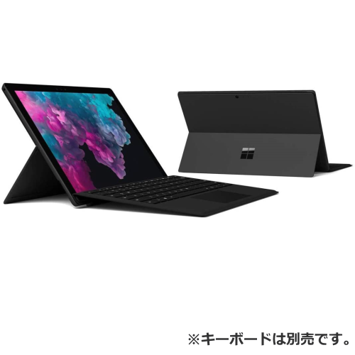 Microsoft LQH-00025 Surface Pro 6 ブラック 12.3インチ 送料無料(沖縄県・離島除く)