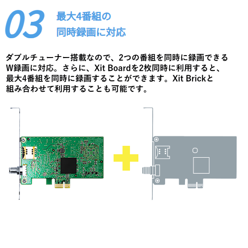 Xit Board XIT-BRD110W pixelaテレビチューナー