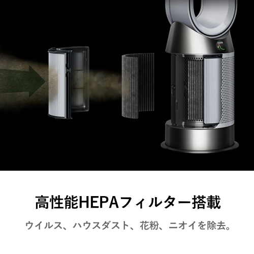 Dyson ダイソン HP10 WW Purifier Hot+Cool Gen1 ホット+クール ヒーター 扇風機 ホワイト 空気清浄機 送料無料(沖縄・離島を除く)