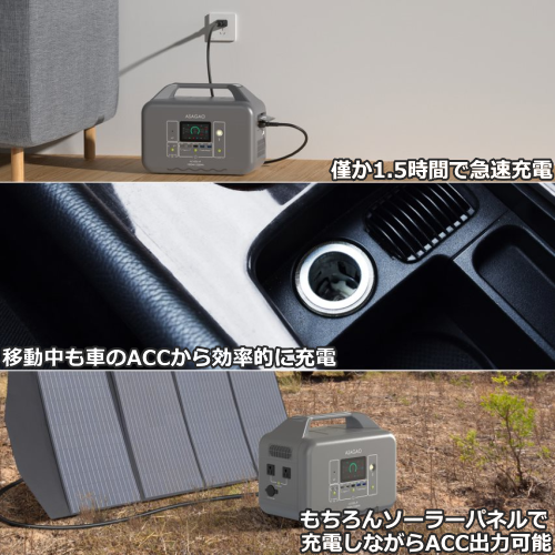 ASAGAO JAPAN AS1000-JP ポータブル電源 1008Wh 大容量 送料無料(沖縄県不可)