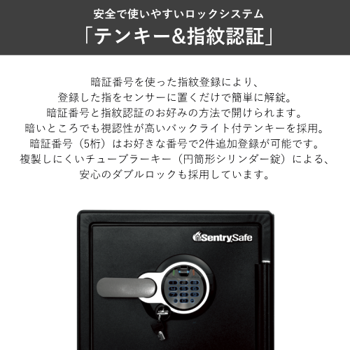 SentrySafe JFW123BTL 耐火・耐水金庫 ビッグボルトシリーズ 送料無料