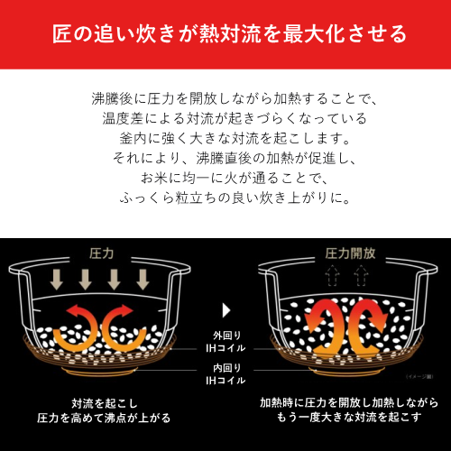東芝 RC-10HPA(K) 圧力IH炊飯ジャー 炎匠炊き 5.5合 グランブラック 炊飯器 送料無料(沖縄県・離島除く)