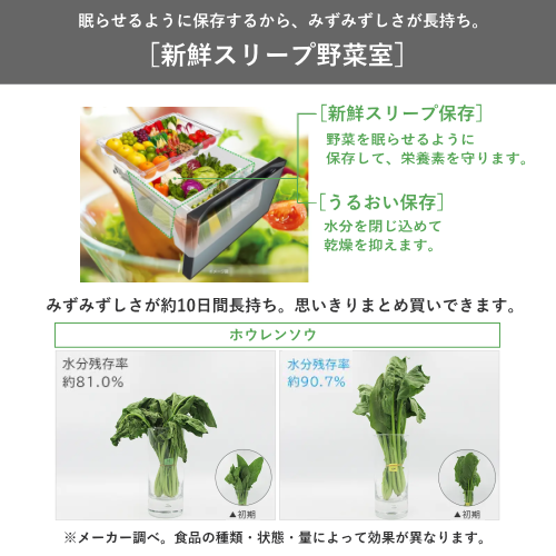 【標準設置費込】日立 R-HW54V(N) 冷蔵庫 両開き HWタイプ 540L ライトゴールド 送料無料(東京/神奈川/千葉のみ配送可能)