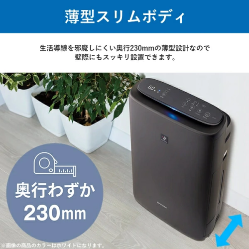 SHARP KI-TS50-W 加湿空気清浄機 プラズマクラスター25000搭載 ホワイト 送料無料(沖縄県・離島除く)