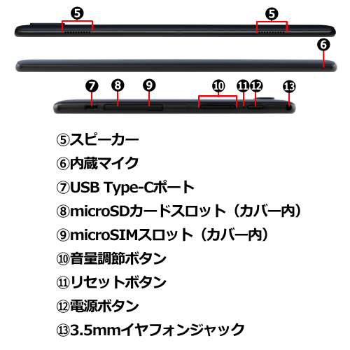 aiwa アイワ JA3-TBA1005 10.1型 SIMフリー タブレット 送料無料(沖縄県・離島除く)