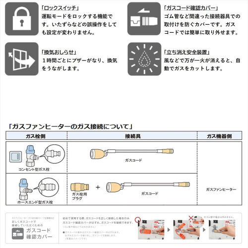 Rinnai リンナイ RC-N242PE 12A13A ガスファンヒーター 都市ガス用 プラズマクラスター搭載 木造7畳 RC造9畳まで 送料無料(沖縄県・離島除く)