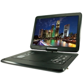 APD-141F 14.1インチ ポータブルDVD&マルチプレーヤー 送料無料