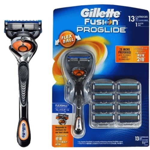 Gillette Fusion PROGLIDE 13 5枚刃 髭剃りシェーバー