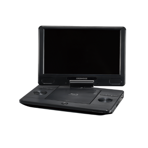 GREENHOUSE GH-PBD11B-BK 11型 ポータブルブルーレイ ディスクプレーヤー 送料無料(沖縄県・離島除く)