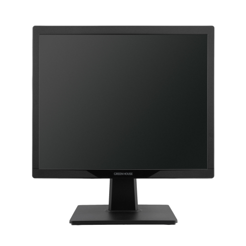 GREEN HOUSE GH-LCS17D-BK 17型スクエア 液晶ディスプレイ ノングレア ブラック 送料無料(沖縄県・離島除く)