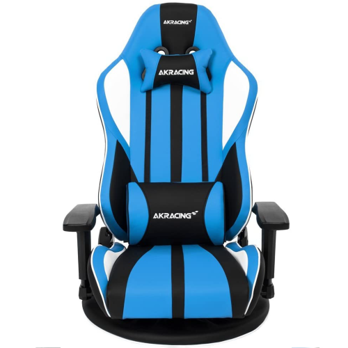 【メーカー直送/代引不可】AKRacing GYOKUZA/V2-BLUE 極坐V2シリーズ ブルー ゲーミング座椅子 送料無料 (沖縄県・離島配送不可)