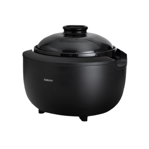 SOUYI カマノ 土鍋炊飯器 SY-153-4 4合 ブラック 炊飯器 送料無料(沖縄県・離島除く)