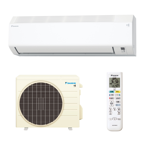 DAIKIN ダイキン S224ATES-W(F224ATES)ルームエアコン(室内機/室外機セット) Eシリーズ 24年モデル 主に6畳 (沖縄県・離島は配送不可)