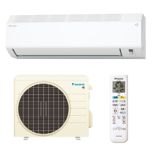 DAIKIN ダイキン S286ATES-W(R286AES)ルームエアコン(室内機/室外機セット) Eシリーズ 26年モデル 主に10畳 (沖縄県・離島は配送不可)