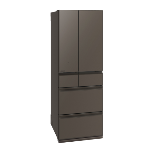 【標準設置費込】三菱電機 MR-MZ54N-H 冷蔵庫 両開き 中だけひろびろ大容量 MZシリーズ 540L グランドアンバー グレー 送料無料(東京/神奈川/千葉のみ配送可能)