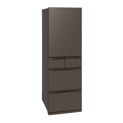 【標準設置費込】三菱電機 MR-MD45N-H 冷蔵庫 右開き 置けるスマート大容量 MDシリーズ 451L フラットアンバー グレー 送料無料(東京/神奈川/千葉のみ配送可能)