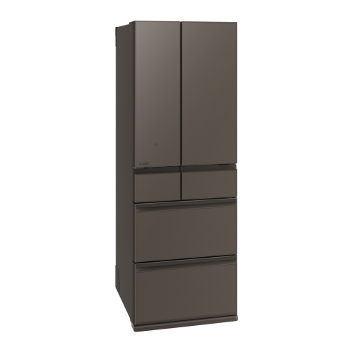 【標準設置費込】三菱電機 MR-WZ55N-H 冷蔵庫 両開き 中だけひろびろ大容量 WZシリーズ 547L グランドアンバー グレー 送料無料(東京/神奈川/千葉のみ配送可能)