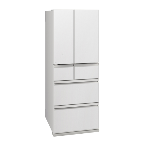 【標準設置費込】三菱電機 MR-WXD47LN-W 冷蔵庫 両開き 出し入れしやすいロータイプ WXDシリーズ 470L グランドリネン ホワイト 送料無料(東京/神奈川/千葉のみ配送可能)