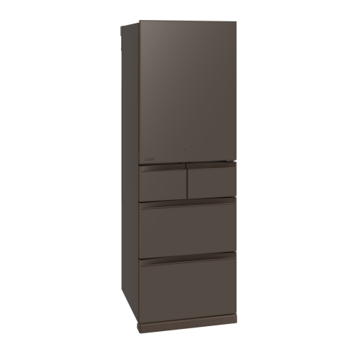 【標準設置費込】三菱電機 MR-BD46N-H 冷蔵庫 右開き 置けるスマート大容量 BDシリーズ 455L フラット アンバーグレー 送料無料(東京/神奈川/千葉のみ配送可能)