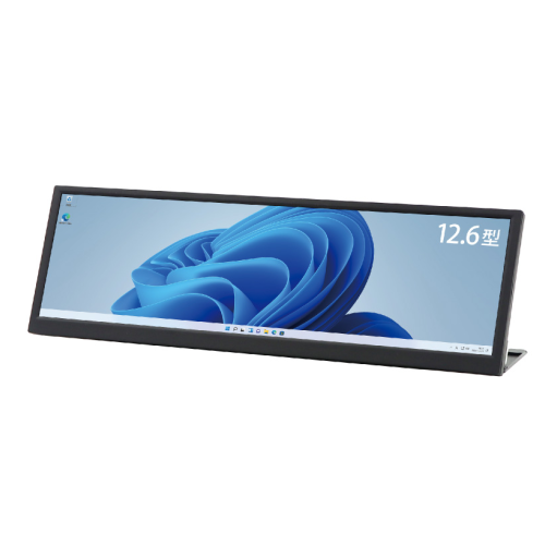 ITPROTECH LCD12HCV-IPSW 12.6型 液晶モニター Screen Plus スピーカー内蔵 バータイプ グレア 送料無料(沖縄県・離島除く)