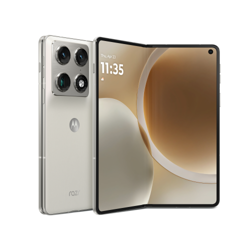 motorola razr fold モトローラ スマートフォン PBAX0071JP SIMフリー リリーホワイト 送料無料(沖縄・離島除く)