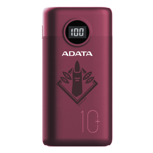 ADATA AP10000QCD-SUKUNA Power Bank モバイルバッテリー 呪術廻戦 コラボ製品 宿儺 大容量 10000mAH 3ポート PD対応 送料無料