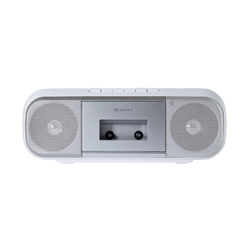 東芝 AX-KCRR60(S) AUREX  CDラジオカセットレコーダー シルバー 送料無料(沖縄県・離島を除く)