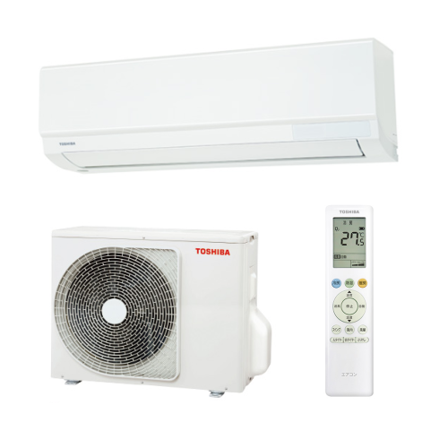 東芝 RAS-U221M(W) ルームエアコン(室内機/室外機セット) スタンダードモデル U-Mシリーズ 24年モデル 主に6畳用 送料無料 (沖縄県・離島は配送不可)