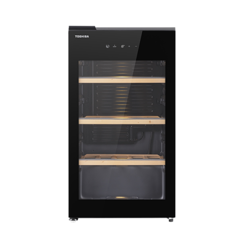 東芝 TOSHIBA GR-A100WS ワインセラー 96L 1ドア ブラック 右開き 送料無料(沖縄県・離島への配送不可)