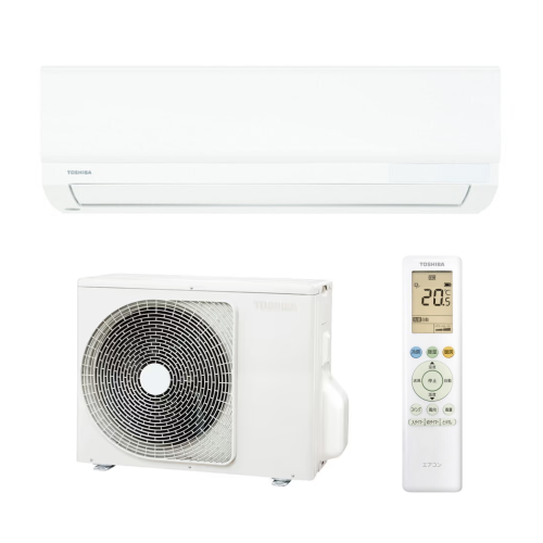 東芝 RAS-2216TM(W) ルームエアコン(室内機/室外機セット) シンプル＆快適エアコン TMシリーズ 26年モデル 主に6畳用 送料無料(沖縄県・離島は配送不可)