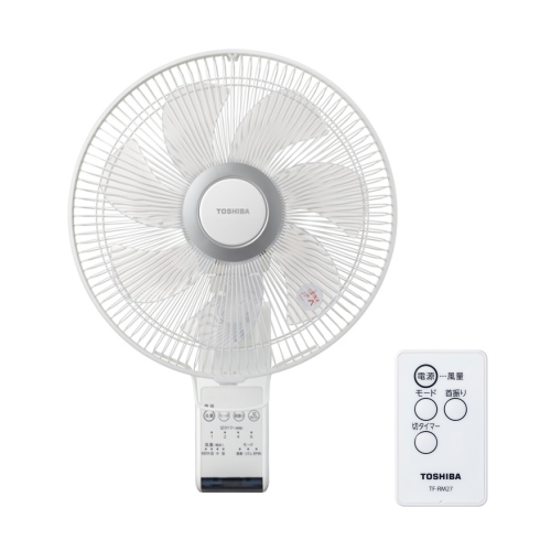 東芝 TF-30RK29-W 壁掛け扇風機 首振り型 ホワイト 送料無料(沖縄・離島を除く)