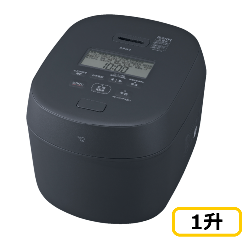 【こしひかり1合プレゼント】象印 NW-NC18-BA ブラック 1升炊き 圧力IH炊飯ジャー 炎舞炊き 豪炎かまど釜 送料無料(沖縄県・離島除く)