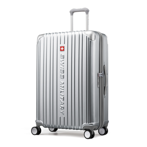 SWISS MILITARY CYGNUS シグナス スーツケース 98L メタルシルバー SM-A828 送料無料
