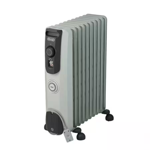 DeLonghi デロンギ RHJ10F1015-DG オイルヒーター ホワイト+ダークグレー 送料無料(沖縄県・離島除く)