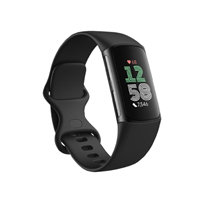 Google GA05183-AP Fitbit Charge 6 スマートウォッチ オブシディアン／ブラック アルミニウム Bluetooth 送料無料(沖縄県・離島除く)