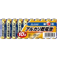 MITSUBISHI LR6N/10S アルカリ乾電池 単3形 10本パック